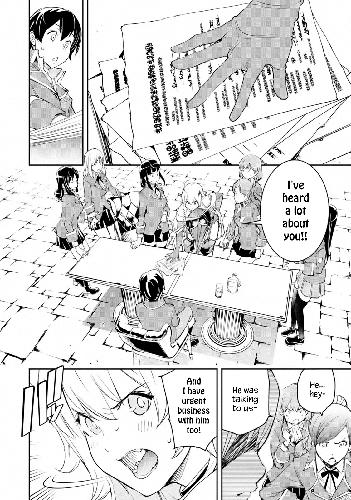 Rakudai Kenja no Gakuin Musou Chapter 8.2 6